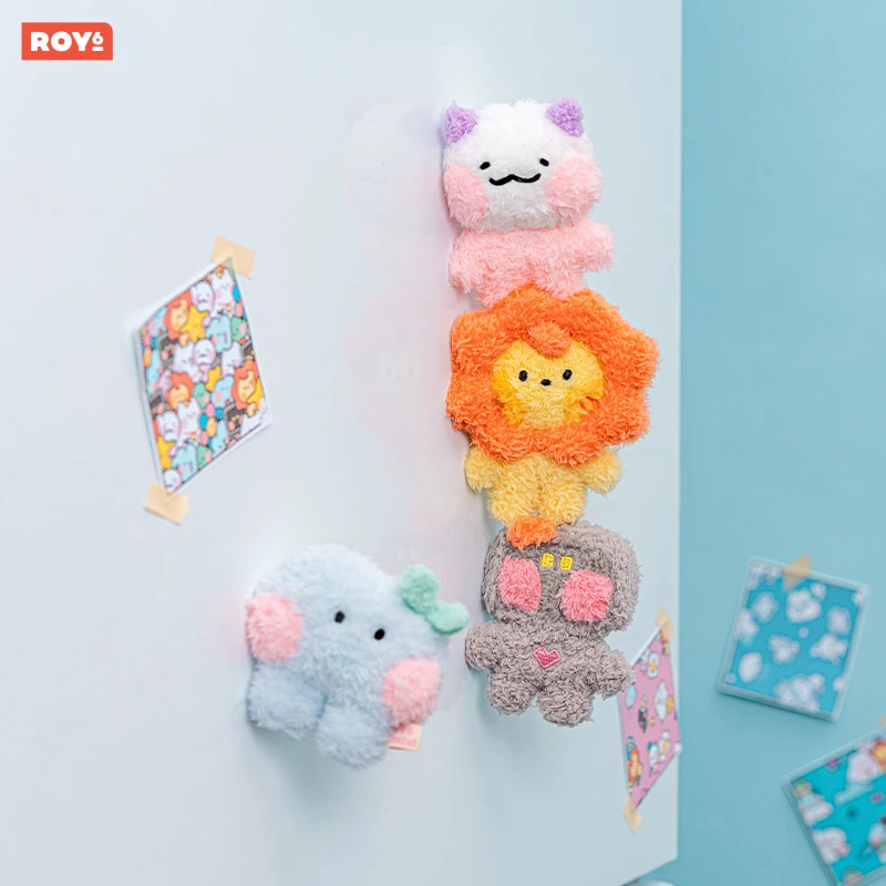 ROY6 minini系列磁吸冰箱贴 卡通可爱装饰立体磁力贴LINE FRIENDS