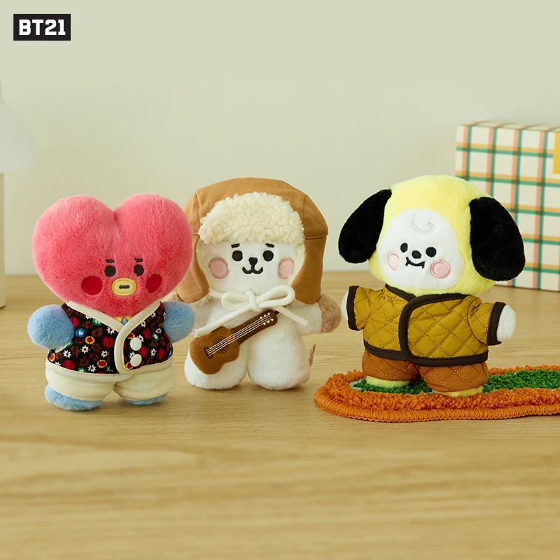 BT21 篝火系列娃衣 可爱毛绒娃衣 LINE FRIENDS 连我朋友