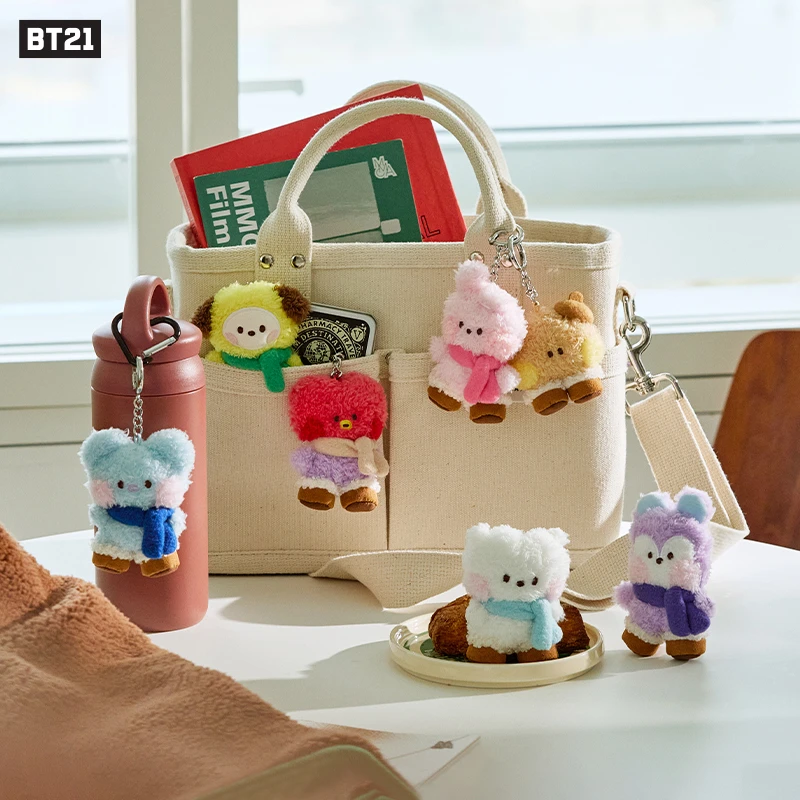 【新品】BT21 mini minini 雪地靴系列 钥匙扣