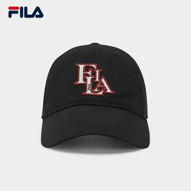 FILA斐乐情侣新款四季运动休闲时尚爆款遮阳棒球帽F13U418234F