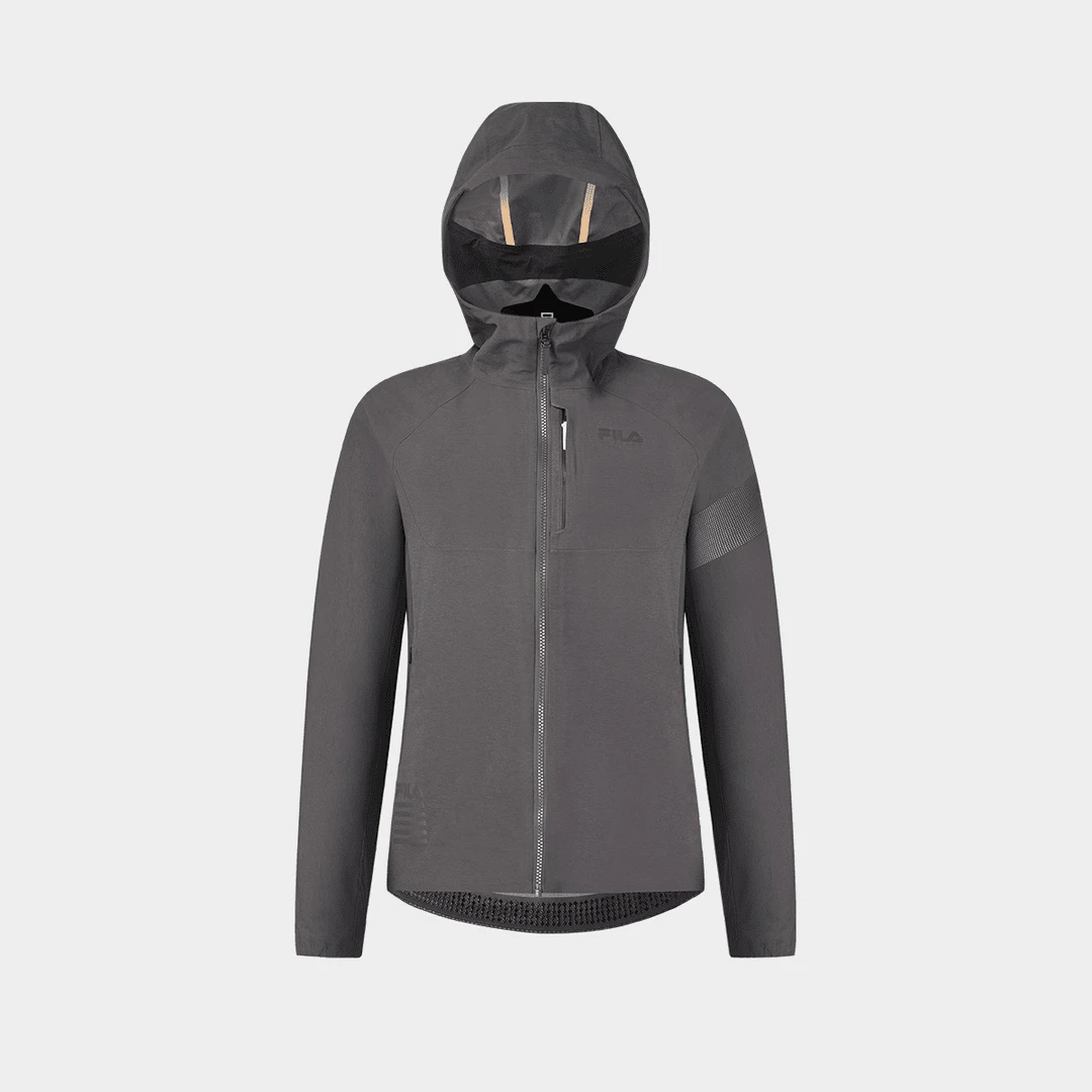 FILA斐乐女装户外【雅丹风】专业透气运动连帽梭织外套A11W448701F