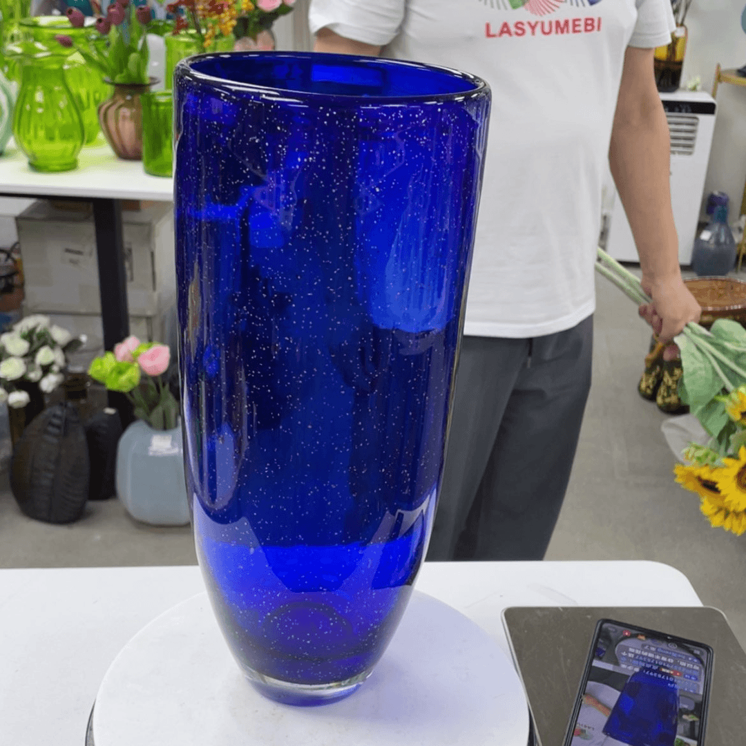 【闪购商品】手工艺术花瓶。高34
