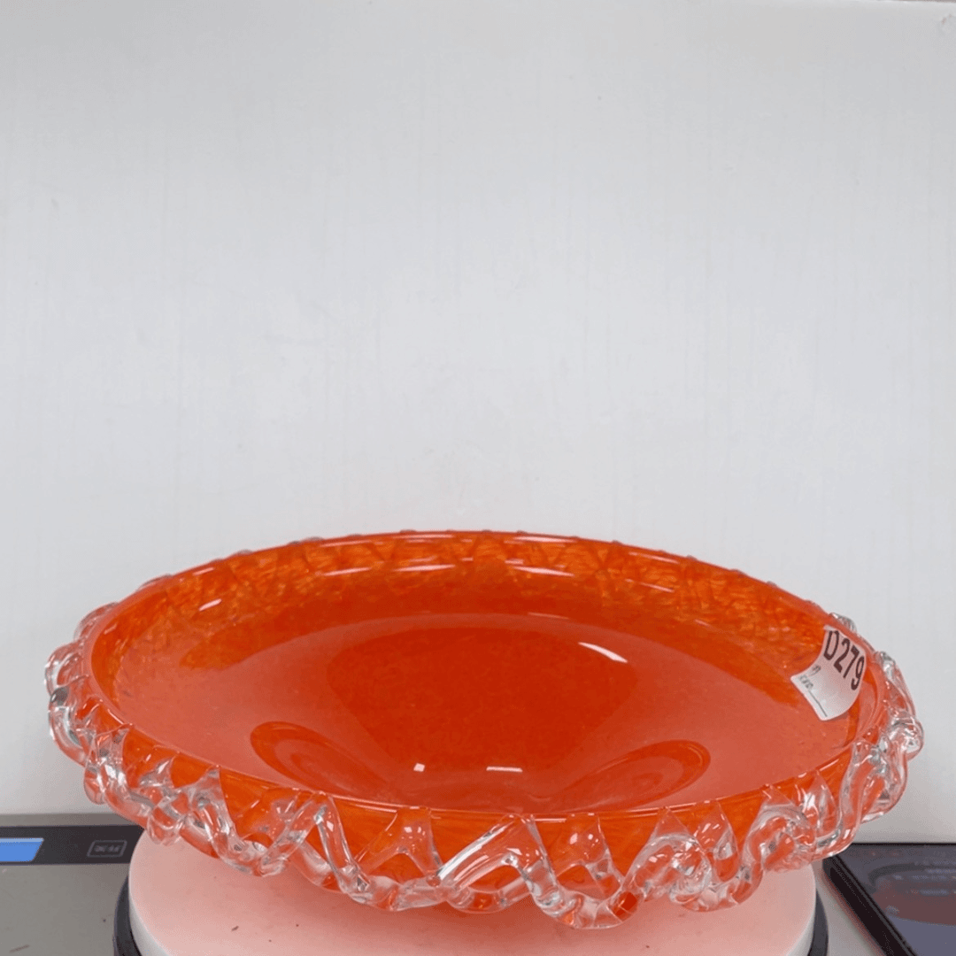 【闪购商品】手工艺术果盘直径30