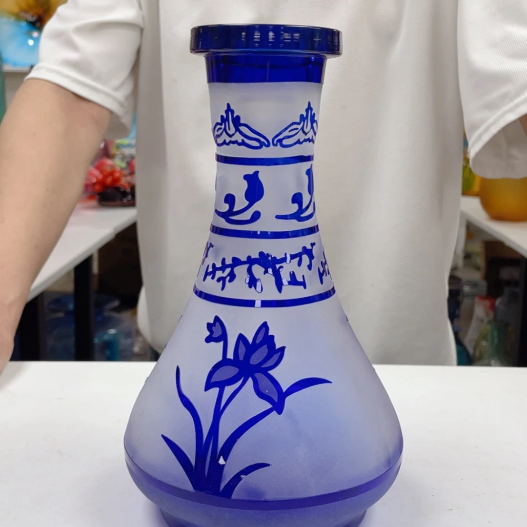 【闪购商品】手工艺术花瓶果盘摆件 高24