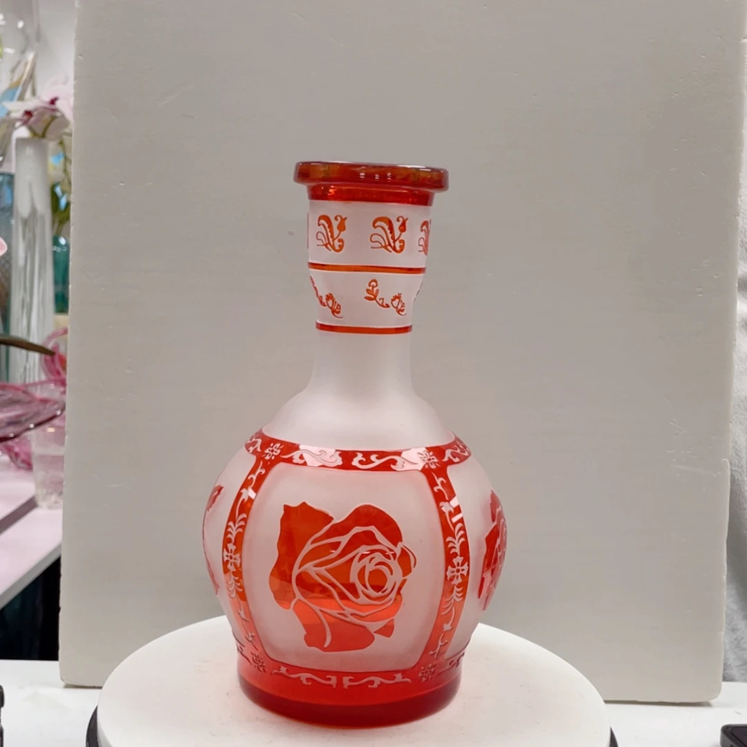 【闪购商品】手工艺术 花瓶。高24