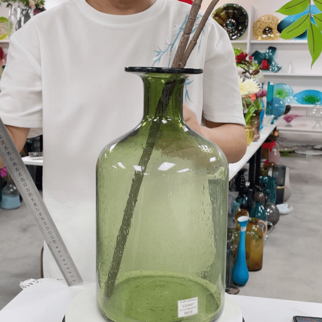 【闪购商品】手工艺术瓶。高33.5
