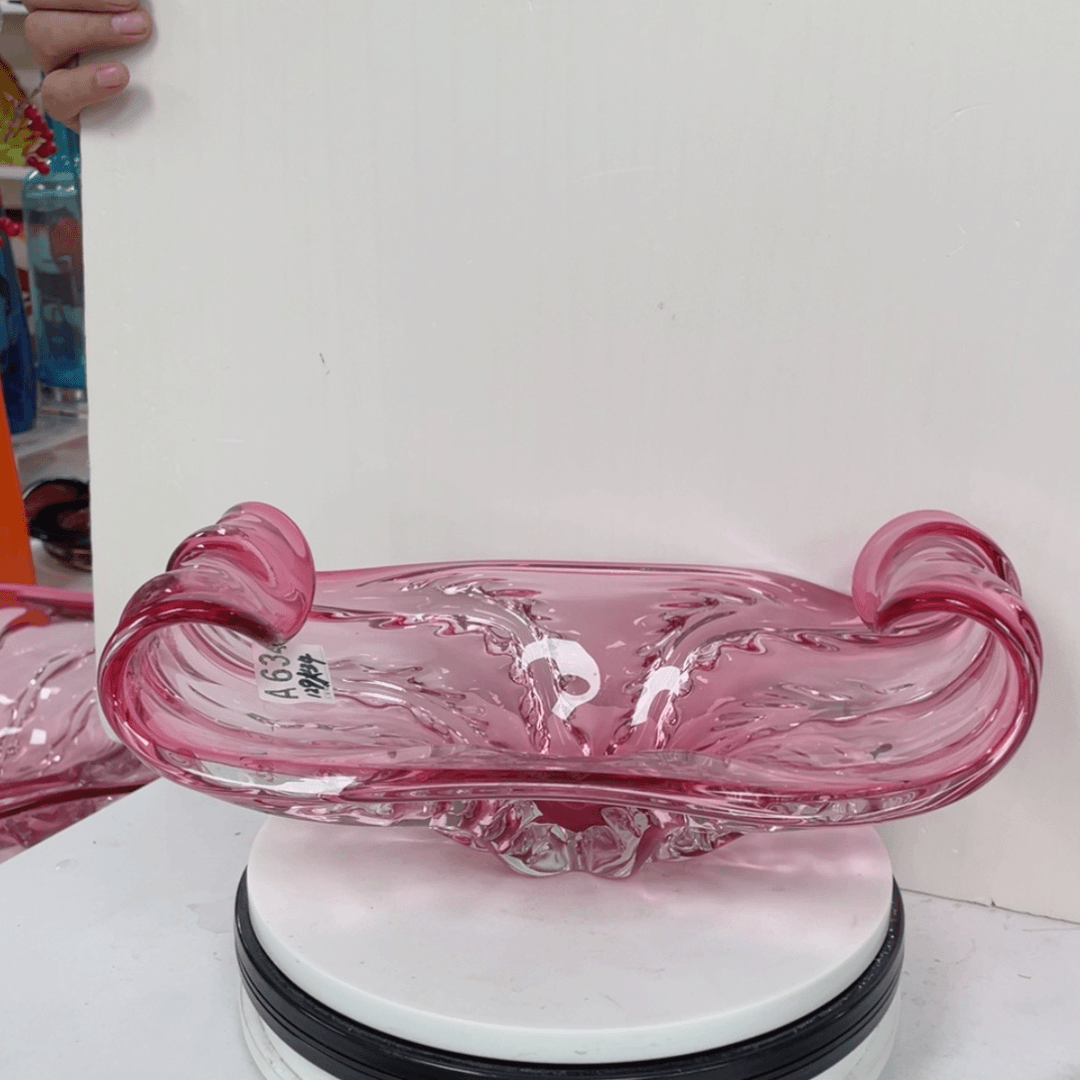 【闪购商品】手工艺术果盘直径33