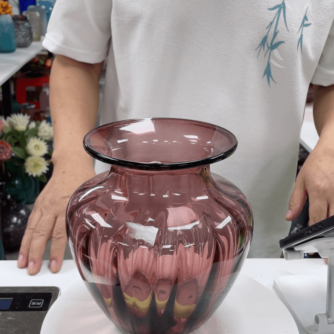 【闪购商品】手工艺术巴洛克风格花瓶 高18