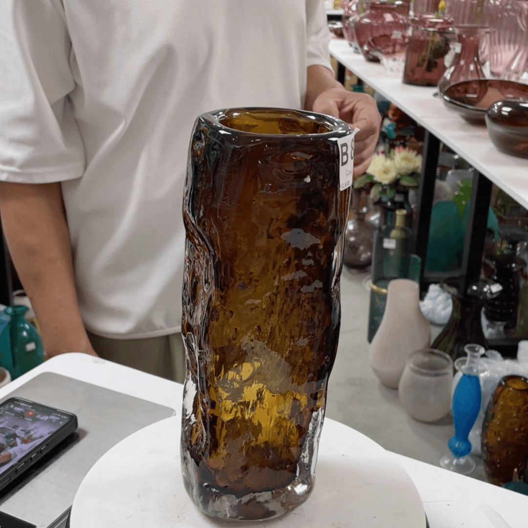 【闪购商品】冰川花瓶。 高26