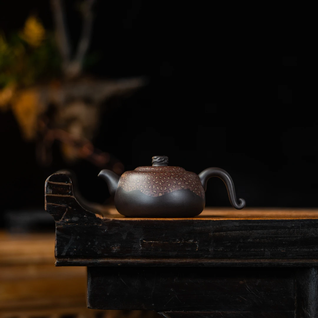 范陶琦 德馨姝丽 紫茄泥 180cc 家用紫砂壶泡茶茶壶