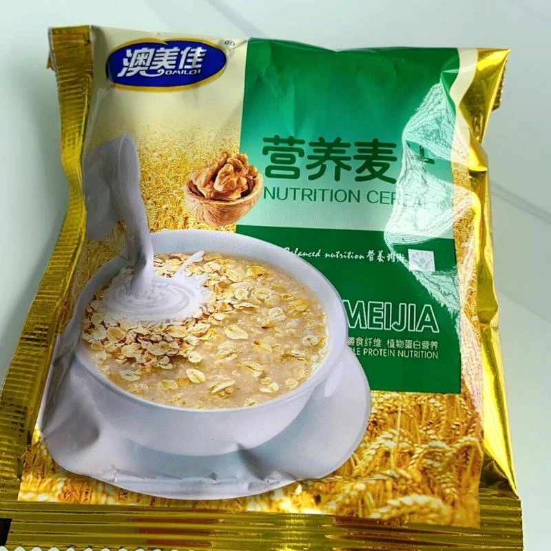 新货澳美佳麦片营养早餐燕麦免煮老人小孩点心零食冲泡饮品充饥