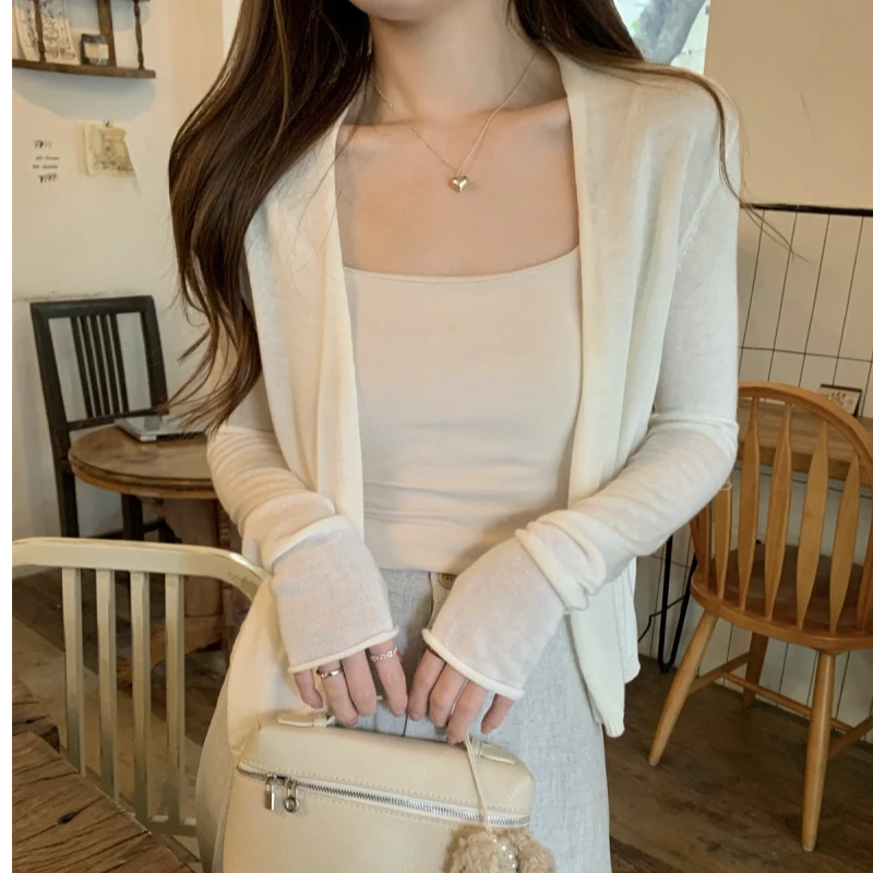 2024新款女装针织衫外套安迪绒开衫软糯亲肤上衣女K1301