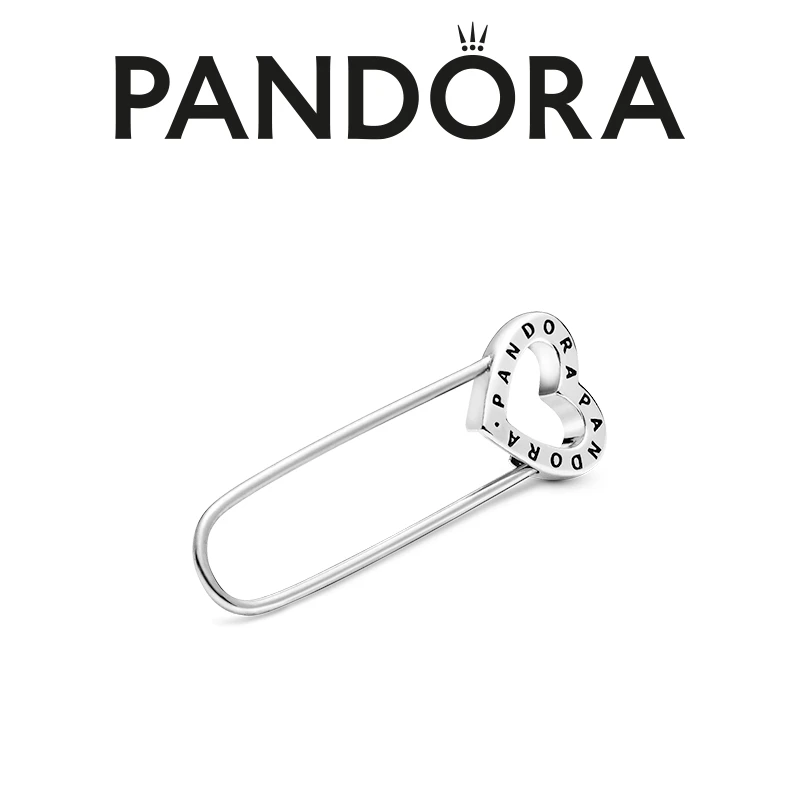 PANDORA/潘多拉925银银制品 百搭Me安全胸针