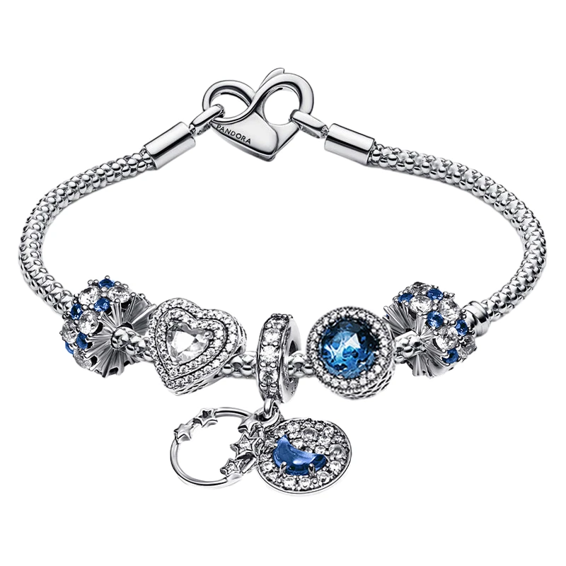 PANDORA/潘多拉 925银手链 闪耀星河手链欧若风小众首饰女款轻奢