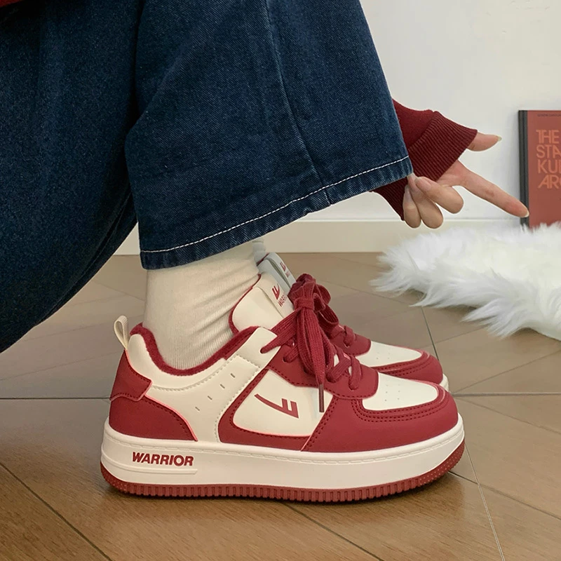 回力棉鞋女冬季加绒加厚底保暖情侣板鞋小众百搭ins学生小白鞋男