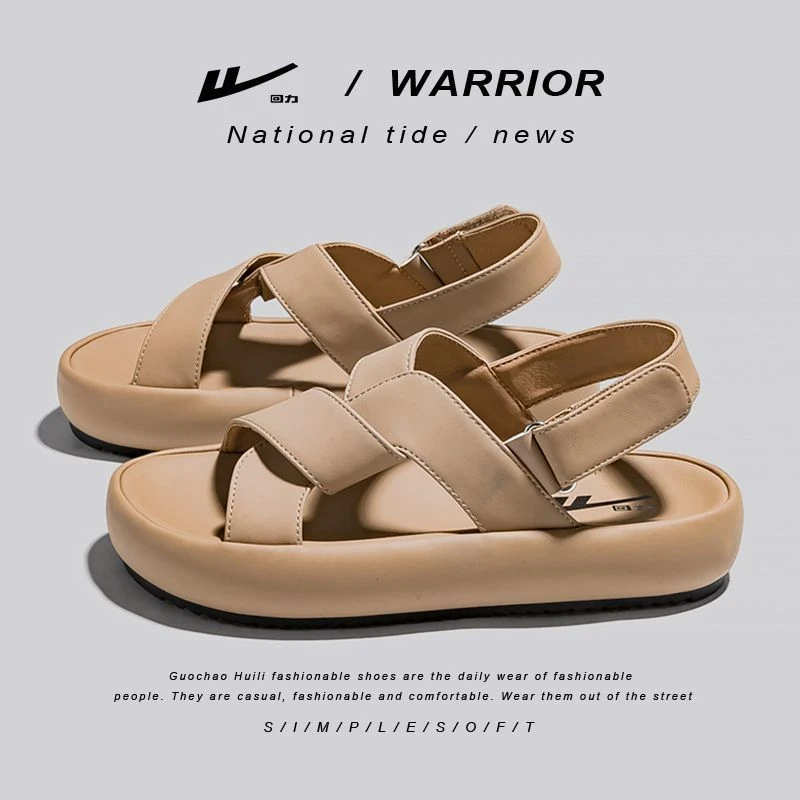 回力凉鞋女外穿夏季网红软底时尚休闲百搭厚底沙滩拖鞋小众防滑潮