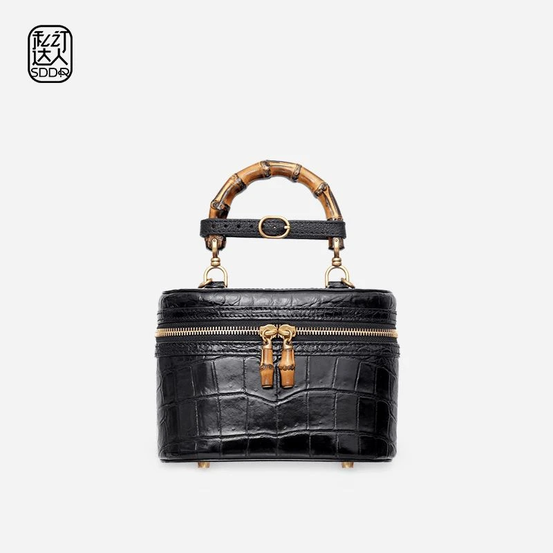 2025春夏新款雅丹平替好物鳄鱼/蛇皮手拎女包