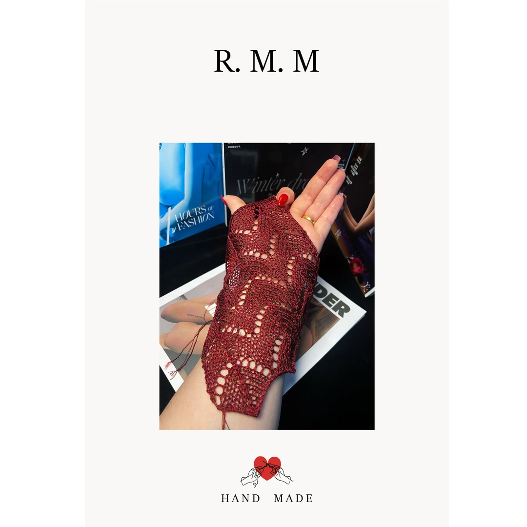 [ R. M. M. ］<安哥拉红>定制款手工编织线 CY0033 一两价