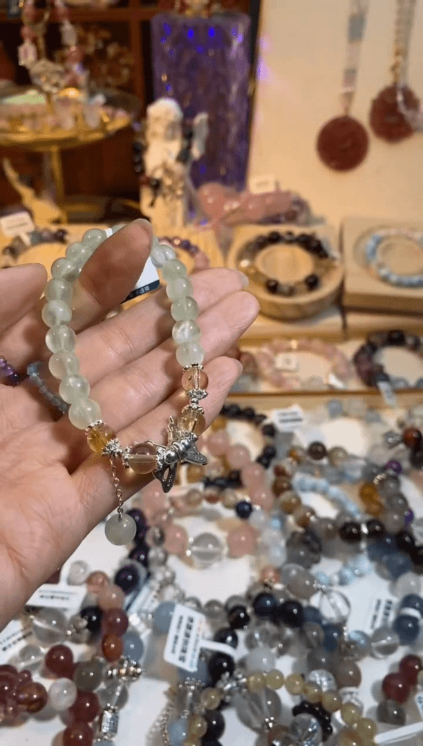 【闪购商品】水晶手链未镶嵌葡萄石ASL091