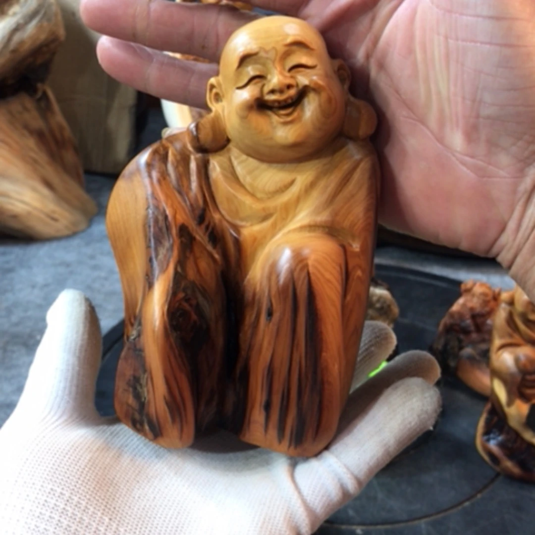 【闪购商品】崖柏根雕那**我