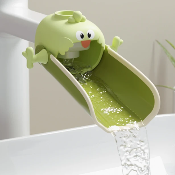 【水龙头延伸器】加宽硅胶可爱水龙头延伸器洗手防溅神奇引水洗手