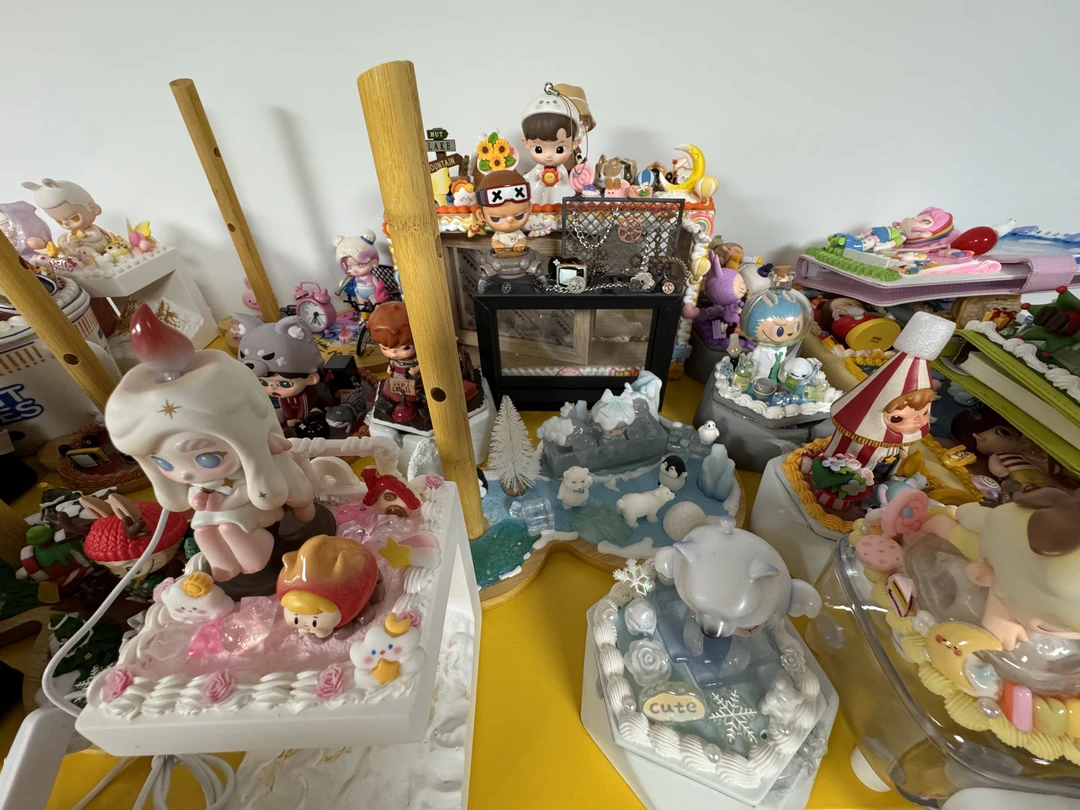 【混IP】-潮玩奶油胶台家居摆件男生女生礼物