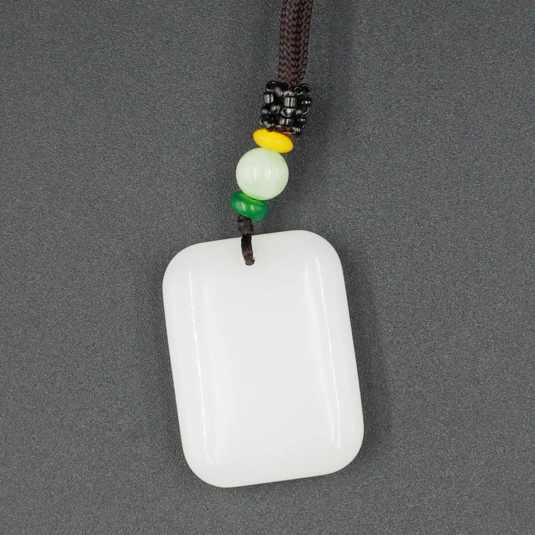 金丝玉平安无事牌吊坠男女款项坠