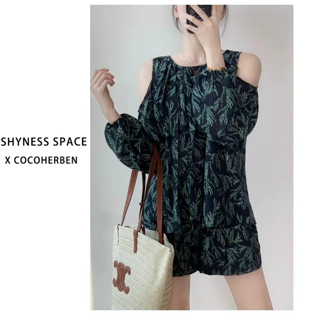 CocoHerben【迪迪】2024定制时尚、百搭、女士休闲套装LY4255