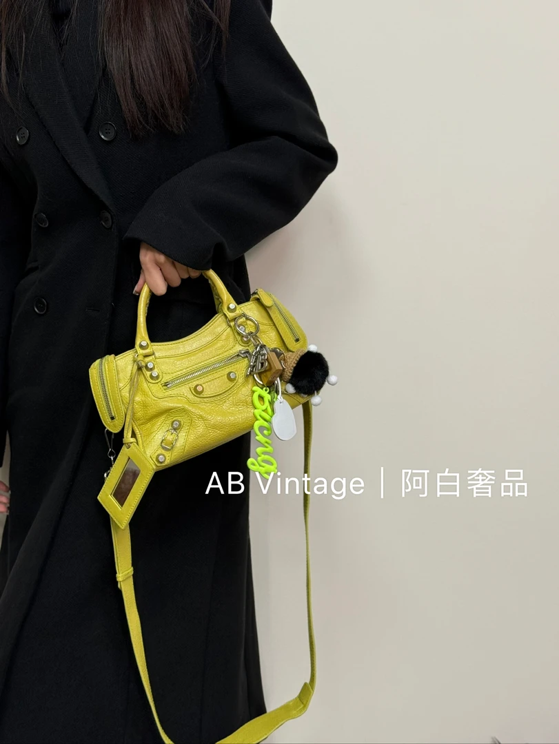 95新 Balenciaga/巴黎世家 阿白奢品｜巴黎世家 mini机车包
