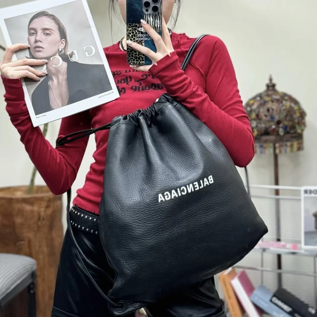 95新 Balenciaga/巴黎世家 阿白奢品/巴黎世家 大号双肩包