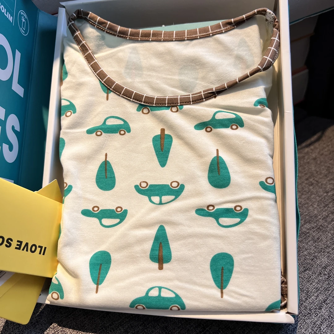 高端17573童装小E家时尚儿童百搭家居套装