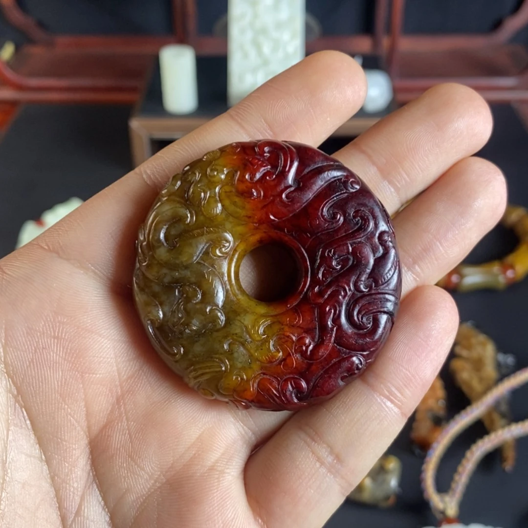 【闪购商品】和田玉吊坠(赠链)未镶嵌合****地