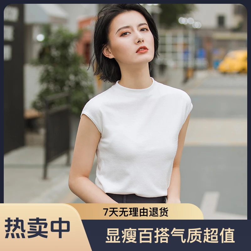 2024春夏新款设计感显瘦百搭气质超值上衣针织短袖女BF219022
