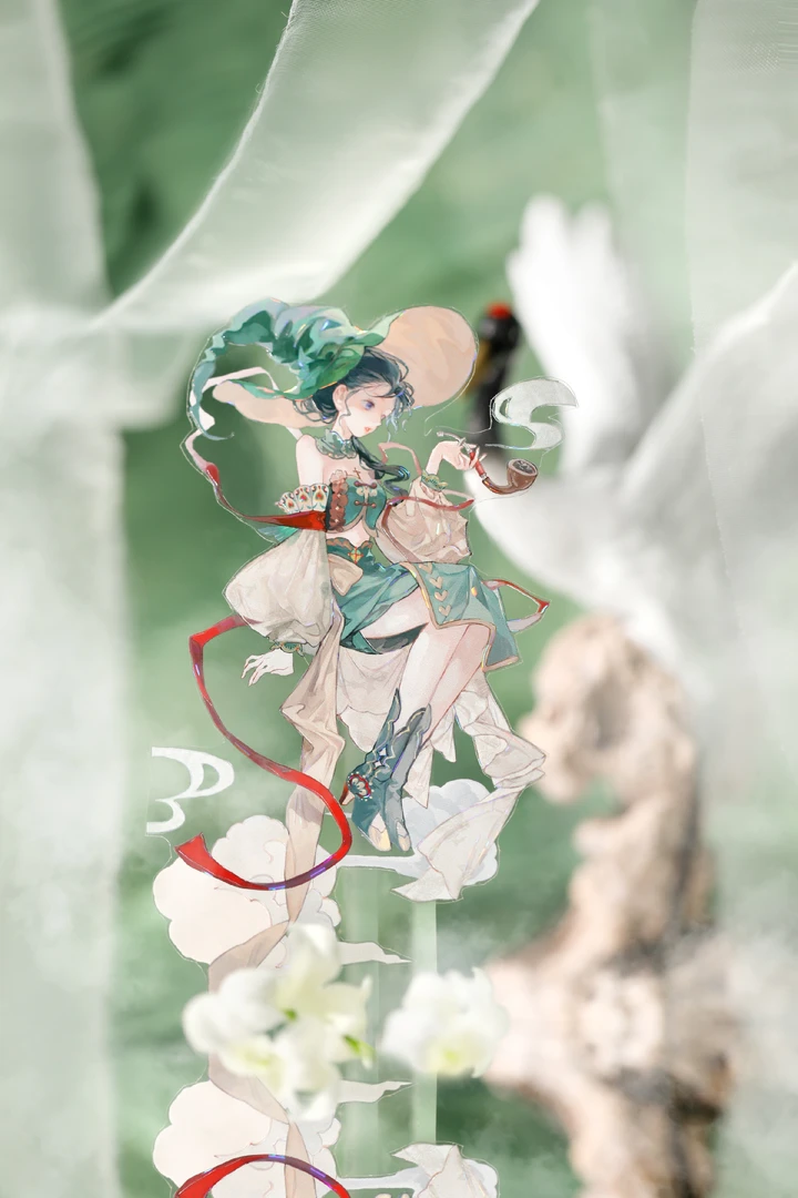 纯情男友 酿绿藏光贝壳光分装 特材手帐胶带拼贴背卡咕卡