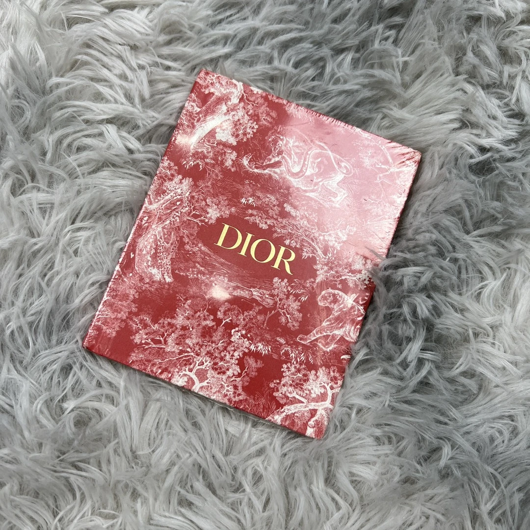 全新未使用 DIOR/迪奥 工艺活动对称品牌动物园系列日记本