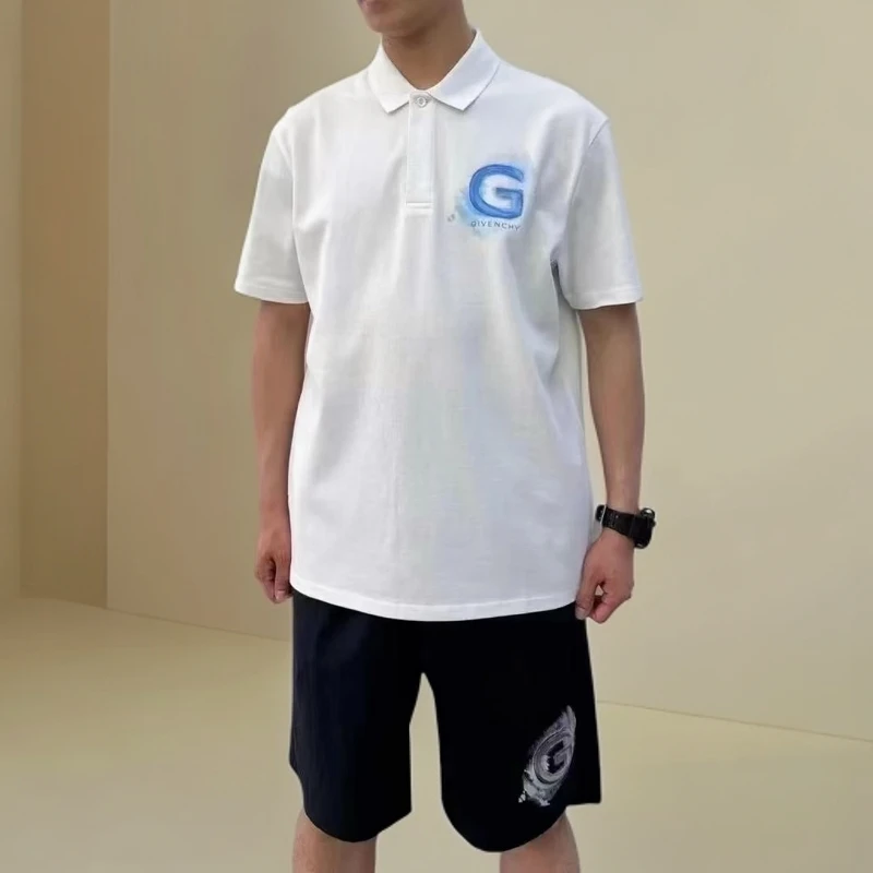 全新未使用 Givenchy/纪梵希 G 男士时尚休闲圆领短袖T恤101867