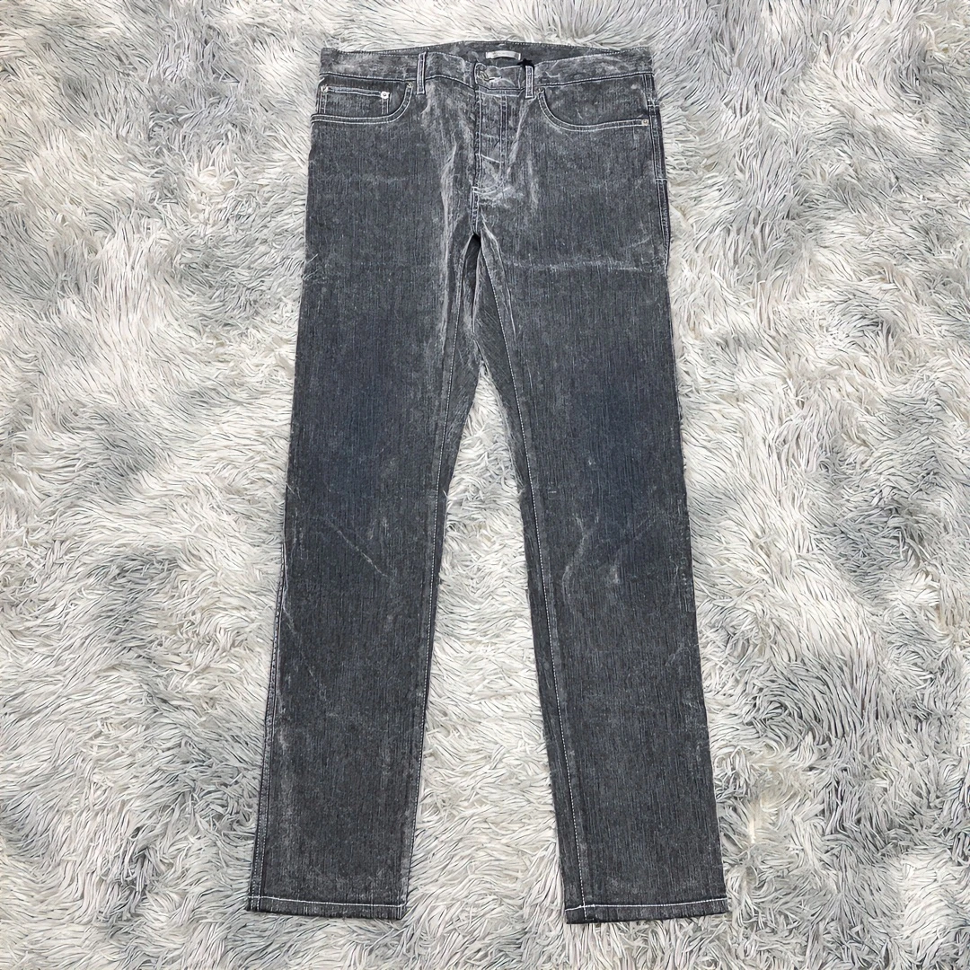 全新未使用 DIOR/迪奥 联名款男时尚经典水洗休闲牛仔裤100531