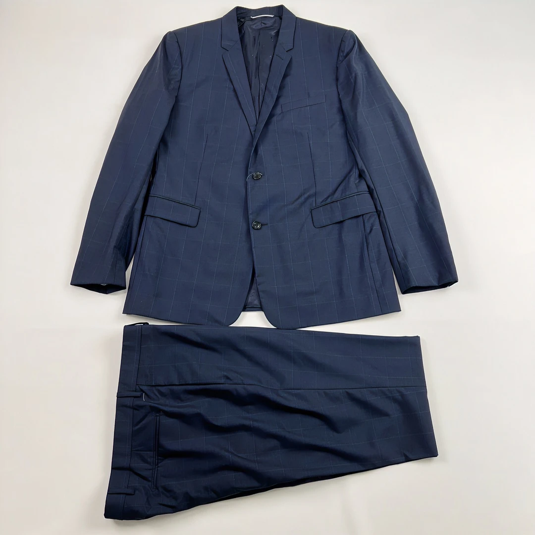 全新未使用 DIOR/迪奥 男士时尚百搭修身版型西服套西 100414