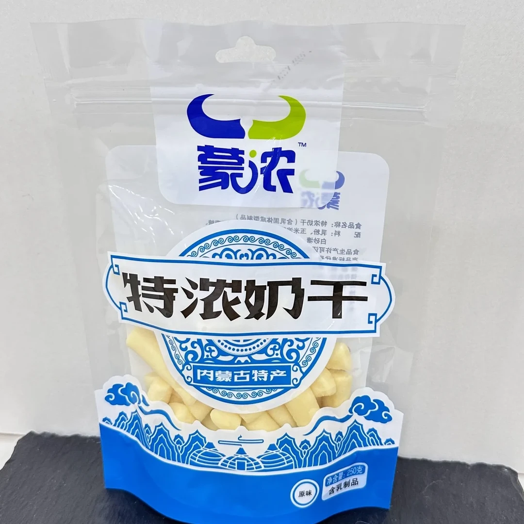 蒙浓特农奶干原味250克/袋奶疙瘩