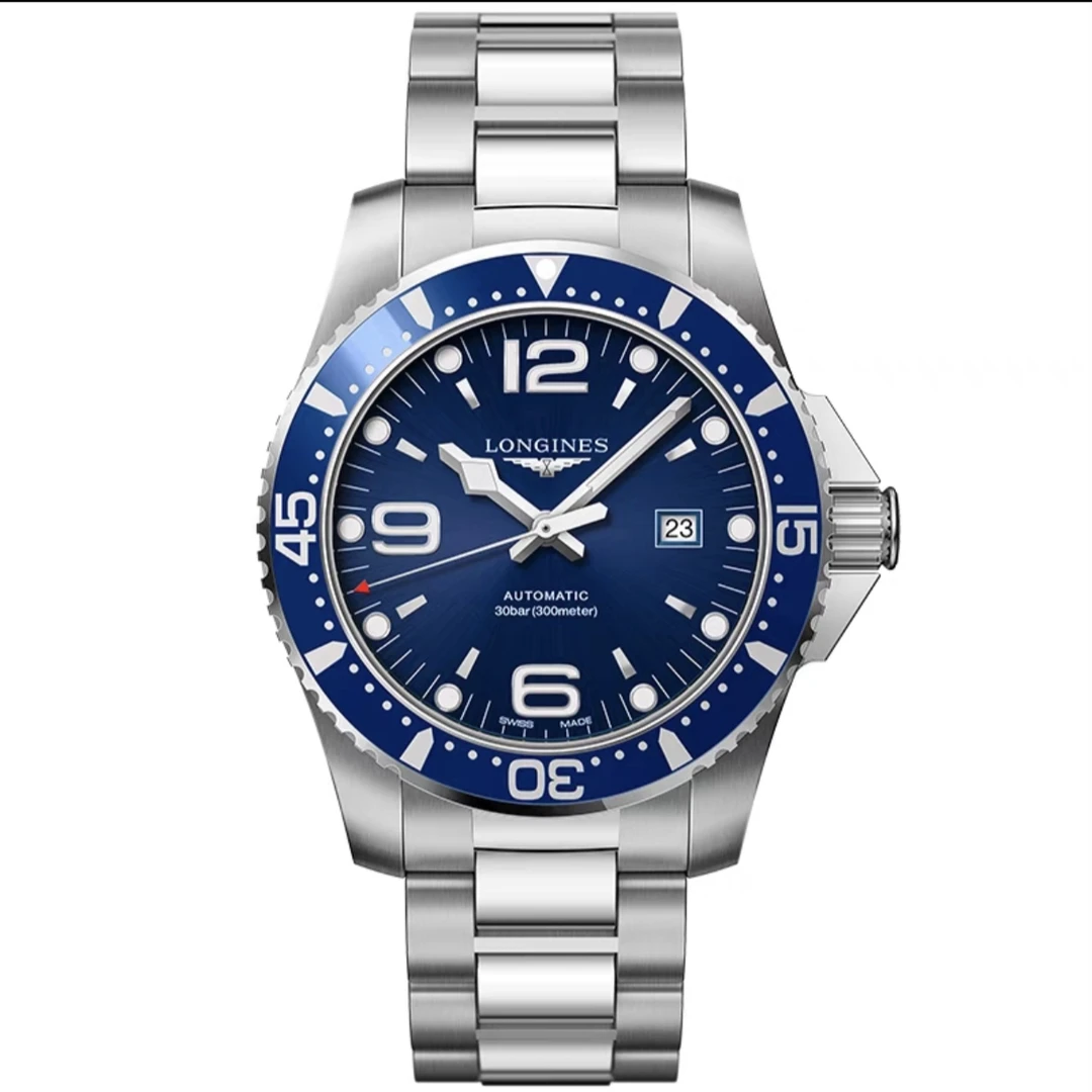 99新 Longines/浪琴 大颂名品/康卡斯/表径44/机械大表径