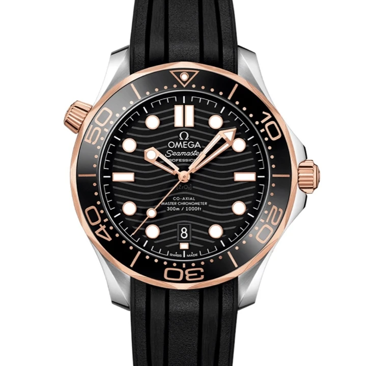 95新 Omega/欧米茄 大颂名品/海马300/41表径/22年全套/公价67500