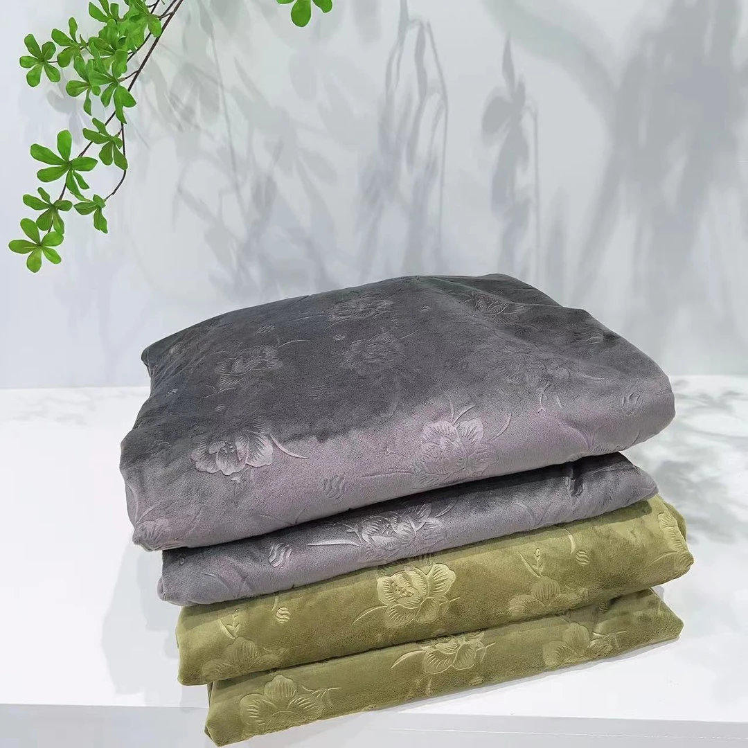 【福老弟】高品立体雕花加厚被套t033