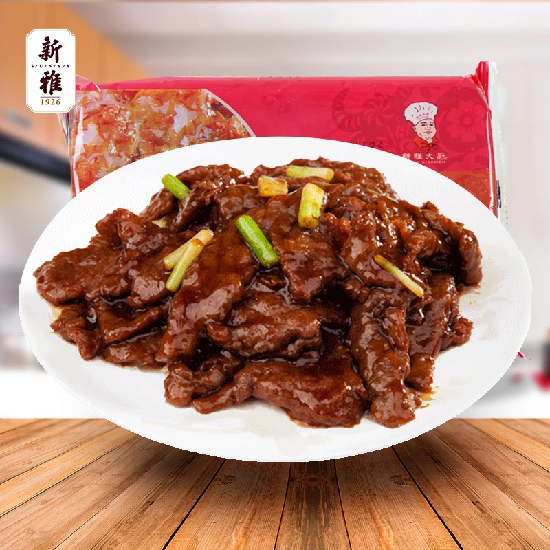 咕噜肉、糟熘鱼片、蚝油牛肉、鱼面筋