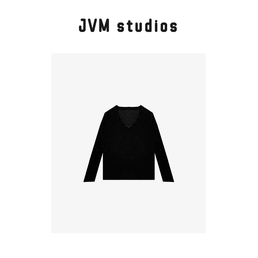 2024新款JVM定制16105时尚百搭满钻防晒T恤