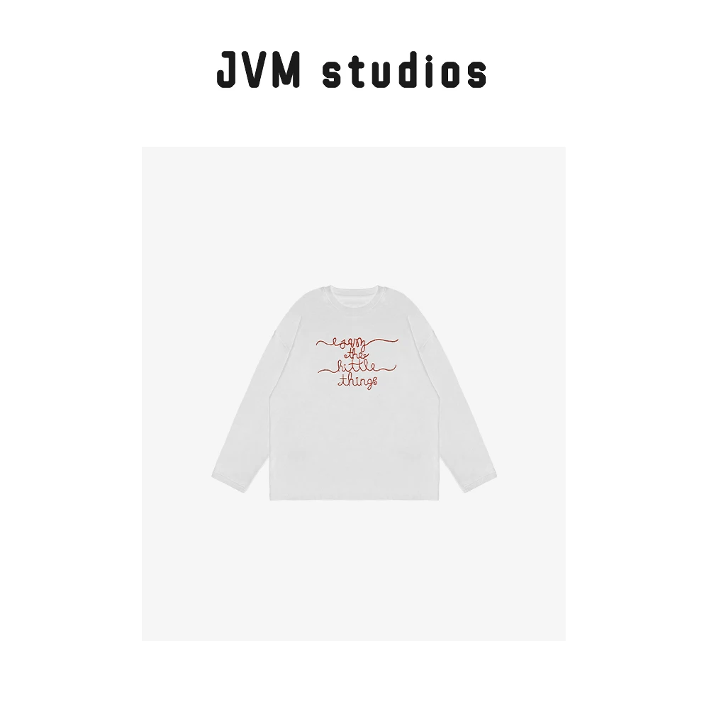 2024新款JVM定制17880时尚百搭字母长袖T恤6.13