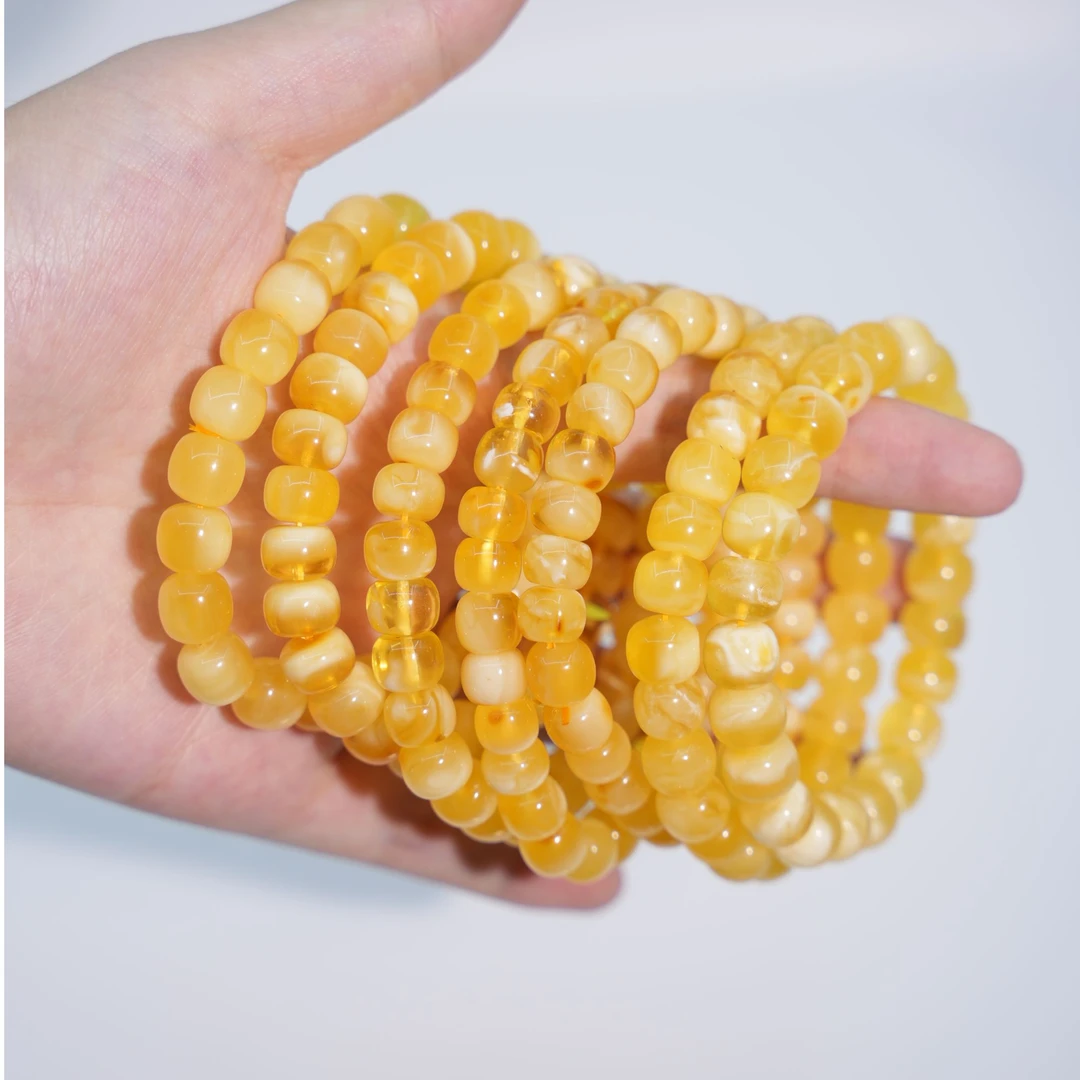 8mm金白老型手串-JDS4401903多样性发一件