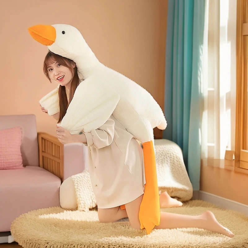 【宠粉玩偶】大白鹅抱枕玩偶毛绒玩具公仔布娃娃女生柔软呆萌可爱