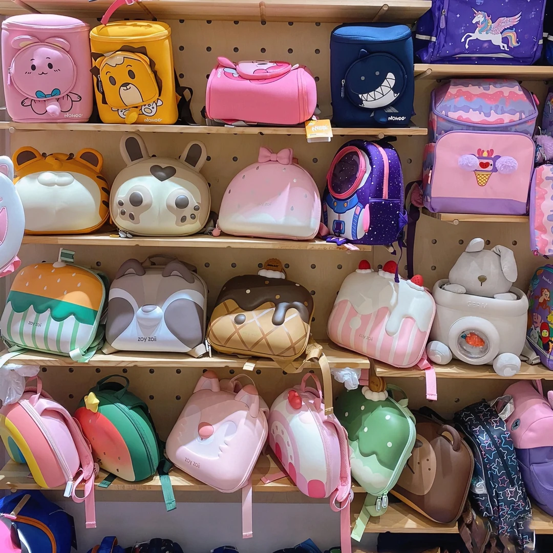 贝051-100  儿童男女童斜挎单肩包可爱卡通双肩包宝宝幼儿小包包