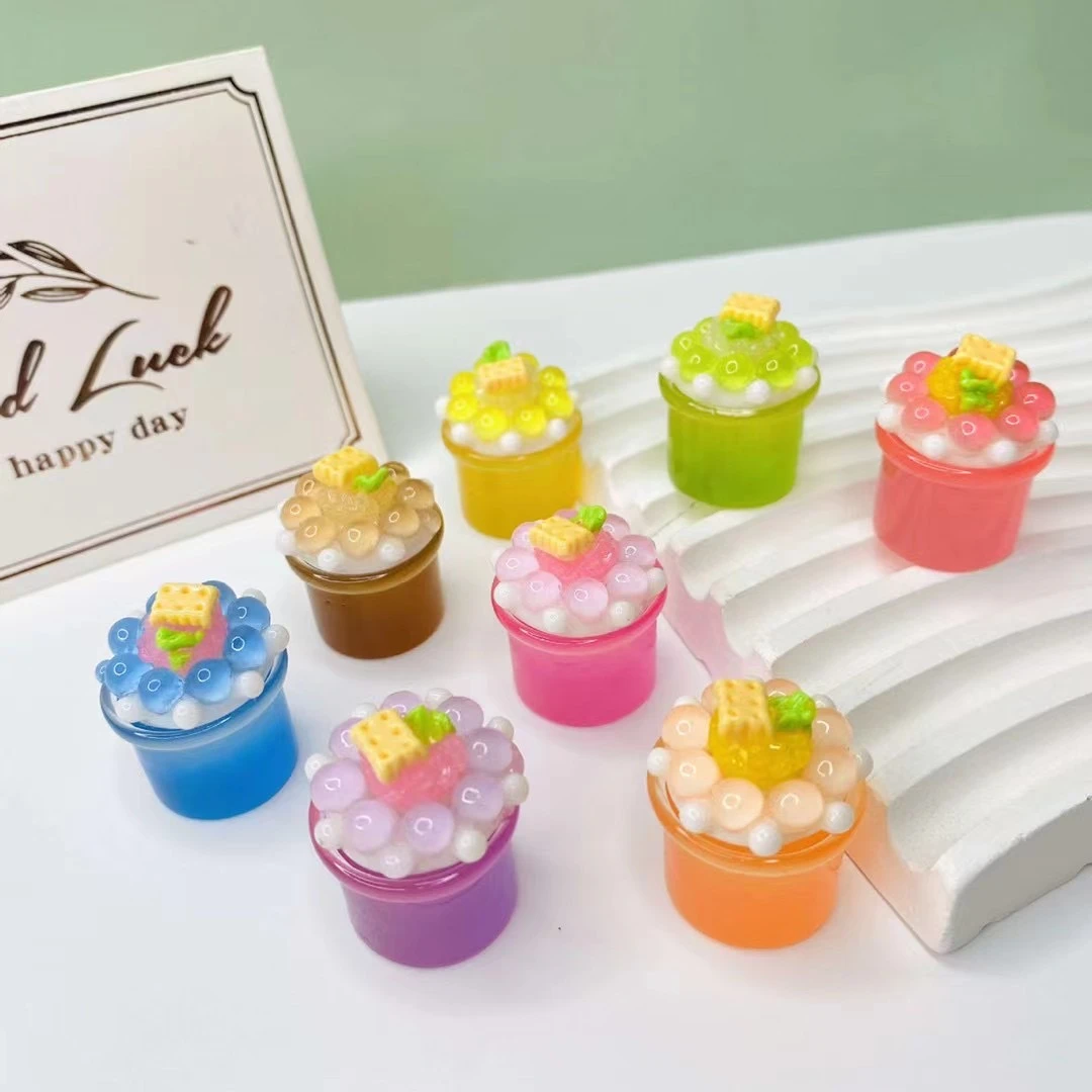 【直播间自选】DIY仿真食玩夜光仿真摆件潮玩盟粒可爱精致树脂配件