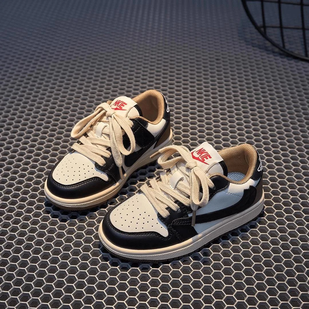 网红爆款aj童鞋中大童运动鞋儿童春秋季男童休闲鞋新款女童板鞋子